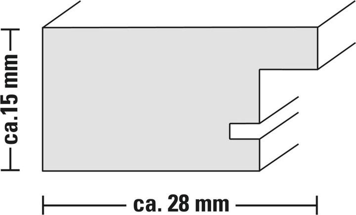 Immagine prodotto Hama Chalet con cornice in plastica, pastello (20 x 28 cm)