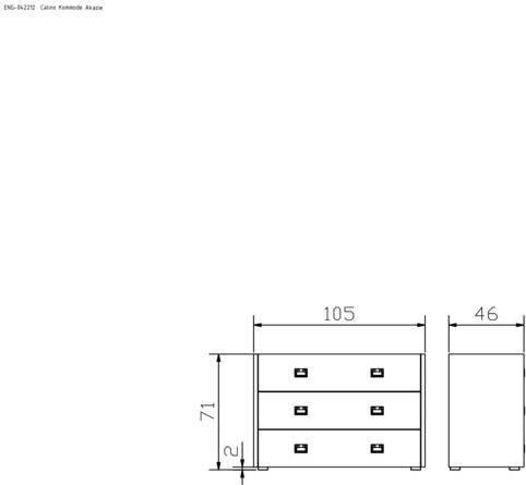 Image du produit Hasena Calino (105 x 46 x 71 cm)