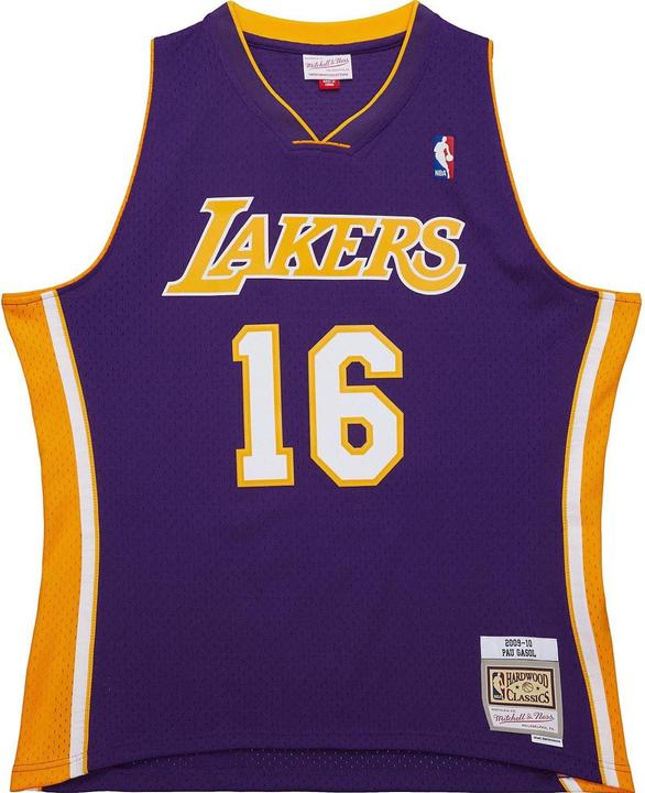 Produktbild Mitchell & Ness Swingman Mesh Jersey Los Angeles Lakers 2009 Pau Gasol - L (L)