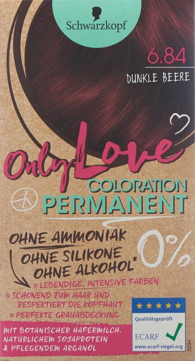 Produktbild Schwarzkopf Only Love 6.84 Dunkle Beere (6.84 dunkle Beere)