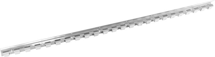 Actual product image Kerbl Hook strip 100cm stainless steel for PVC curtain