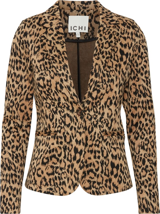 Actual product image Ichi IHKATE LEOPARD JACQUARD BL 20120652 (M)