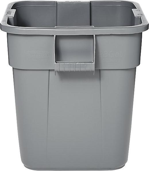 Produktbild Rubbermaid Brute-Container aus Polyethylen, eckig, 105 l (105 l)