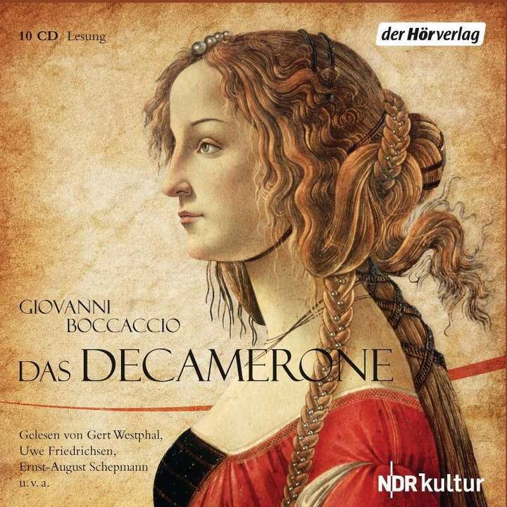 Produktbild Das Decamerone (Giovanni Boccaccio, Gert Westphal, Ernst-August Schepmann, Nottke Joachim, Uwe Friedrichsen, Deutsch)