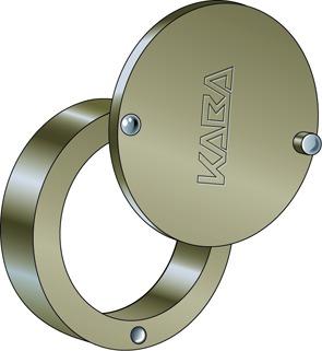 Kaba Cylinder protection rosettes (Door rosette)