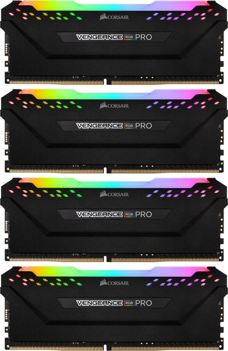 Produktbild Corsair Vengeance RGB Pro (4 x 8GB, 3200 MHz, DDR4-RAM, DIMM)