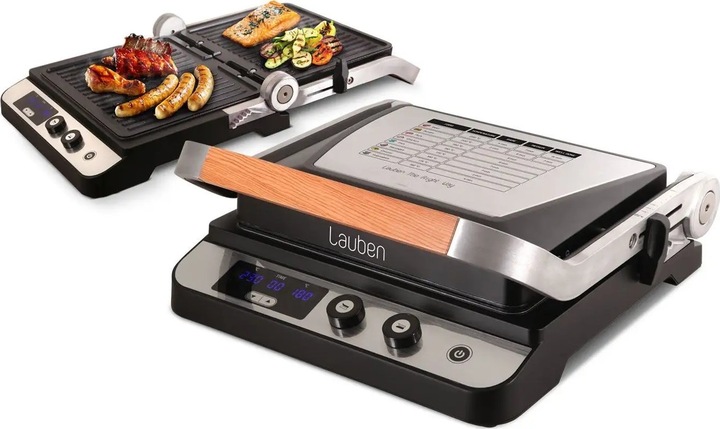Actual product image Lauben Contact grill LBNCG2000SB with power 2000W black