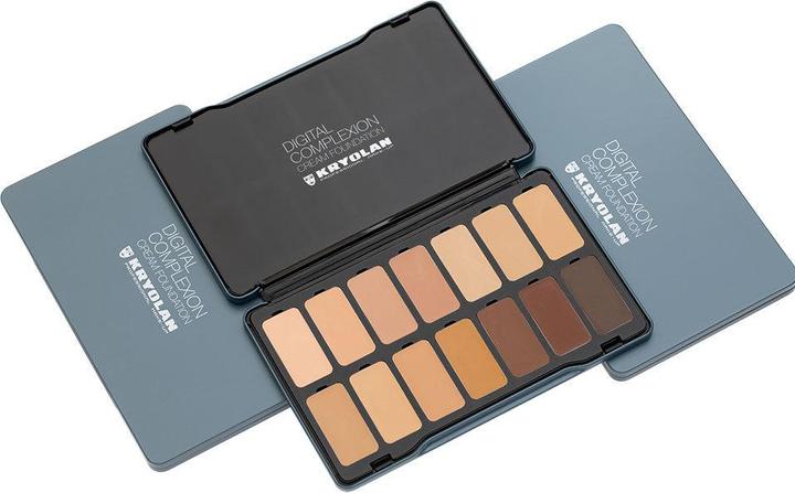 Image du produit Kryolan Digital Complexion Cream Foundation Palette (1, Palette 14)