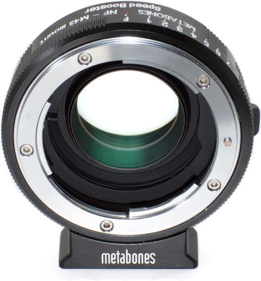 Actual product image Metabones Speed Booster Nikon G/F - MFT