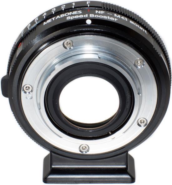 Actual product image Metabones Speed Booster Nikon G/F - MFT