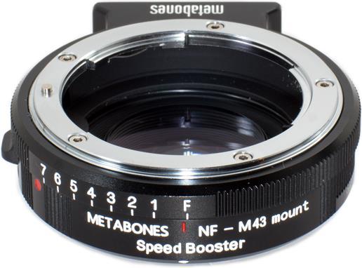Actual product image Metabones Speed Booster Nikon G/F - MFT