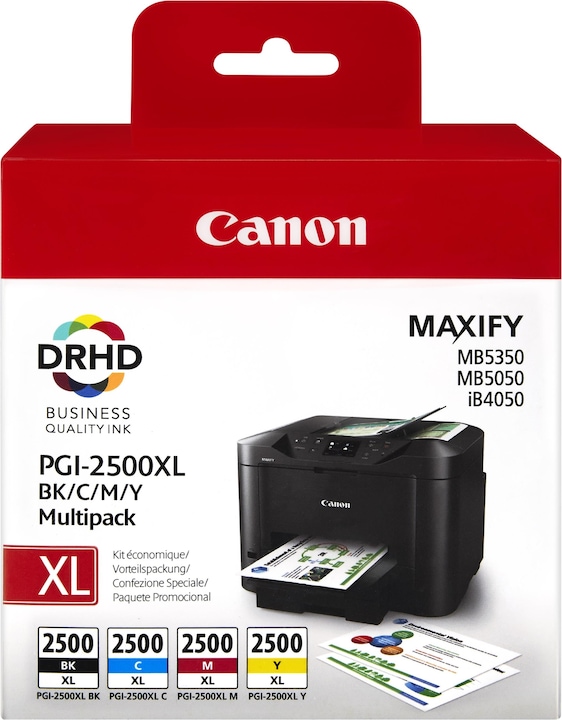 Produktbild Canon PGI-2500XL Multipack (M, BK, C, Y)