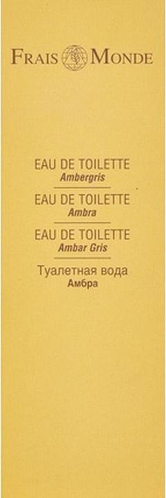 Actual product image Frais Monde Amber Gris (Eau fraîche, 30 ml)