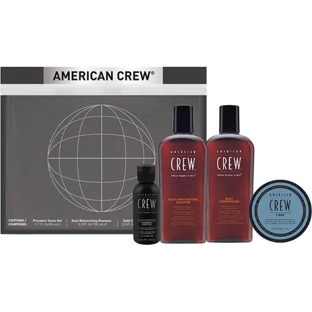 American Crew, Beauty Geschenkset, Daily Grooming Kit (Rasierset)