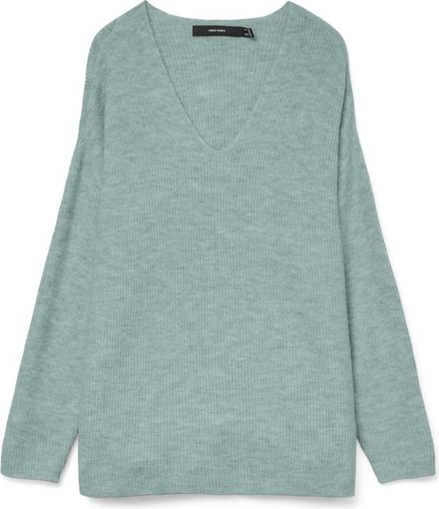 Actual product image Vero Moda Vmcrewlefile Ls V-Neck Blouse Noos (L)