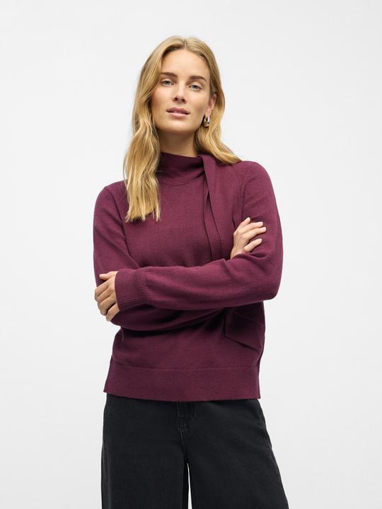 Produktbild Object Schleifenverzierter Strickpullover (S)