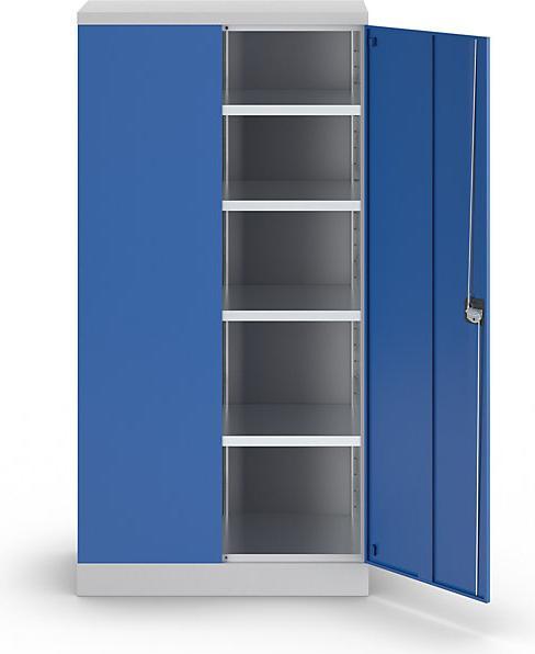 Enzianblau RAL 5010, Lichtgrau RAL 7035