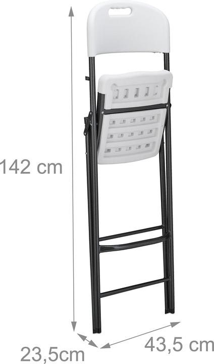 Actual product image Relaxdays 2x bar stool
