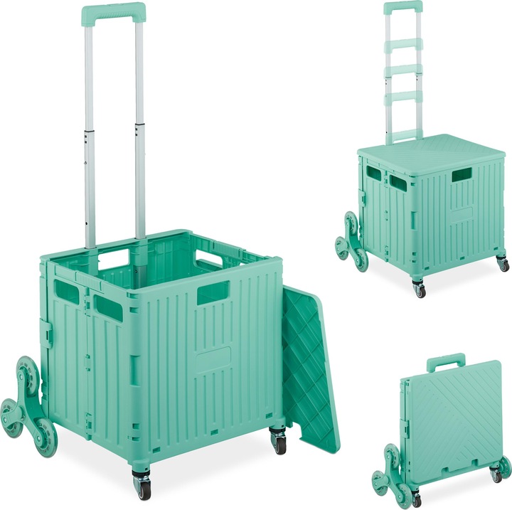 Produktbild Relaxdays Einkaufstrolley