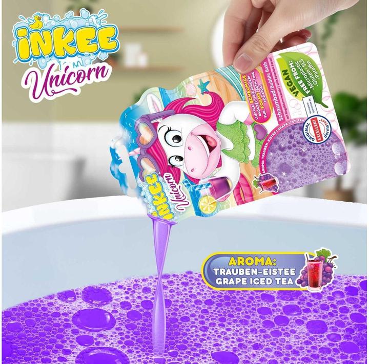 Actual product image Craze Inkee Schaumbad Unicorn (Bubble bath)