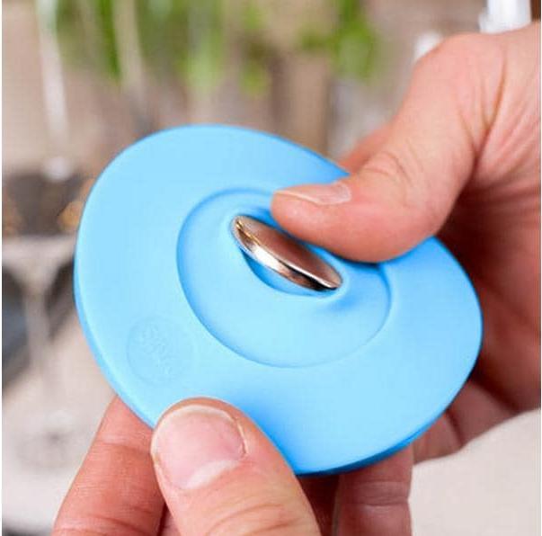 Actual product image Silwy Magnet-Kondom für Stielgläser Hellblau (1 x)