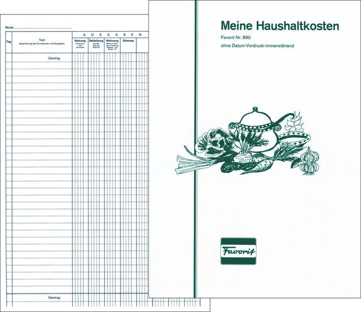 Produktbild Favorit Haushaltbücher (1 x)