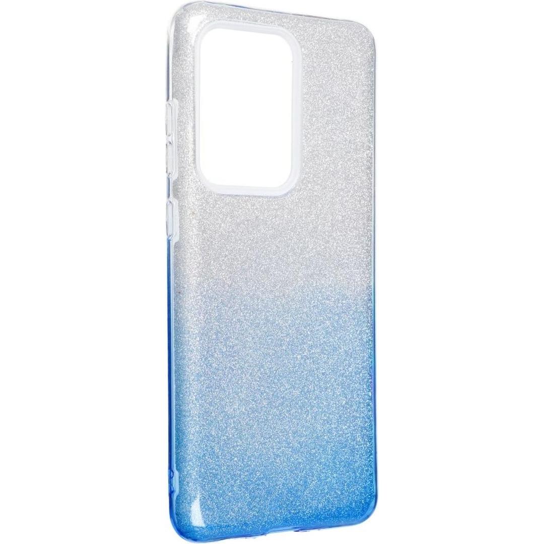 König Design Handyhülle für Samsung Galaxy S20 Ultra Schutzcase Cover Bumper Glitzer Blau Neu (Samsung Galaxy S20 Ultra)...