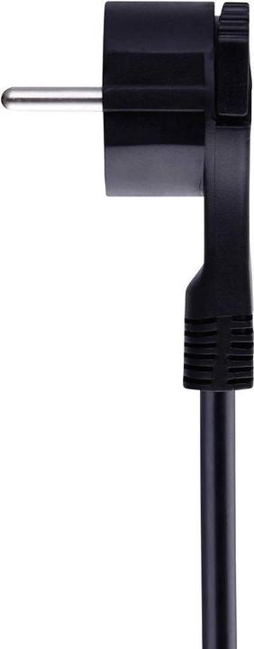 Image du produit Maxtrack NV 57-3 L Prises multiples avec interrupteur noir contact de protection 1 pc. (5x, CEE 7/3, 3 m)