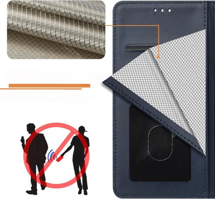 Produktbild Cover-Discount Galaxy A16 - Ledertasche mit RFID Blocker (Samsung Galaxy A16 5G)