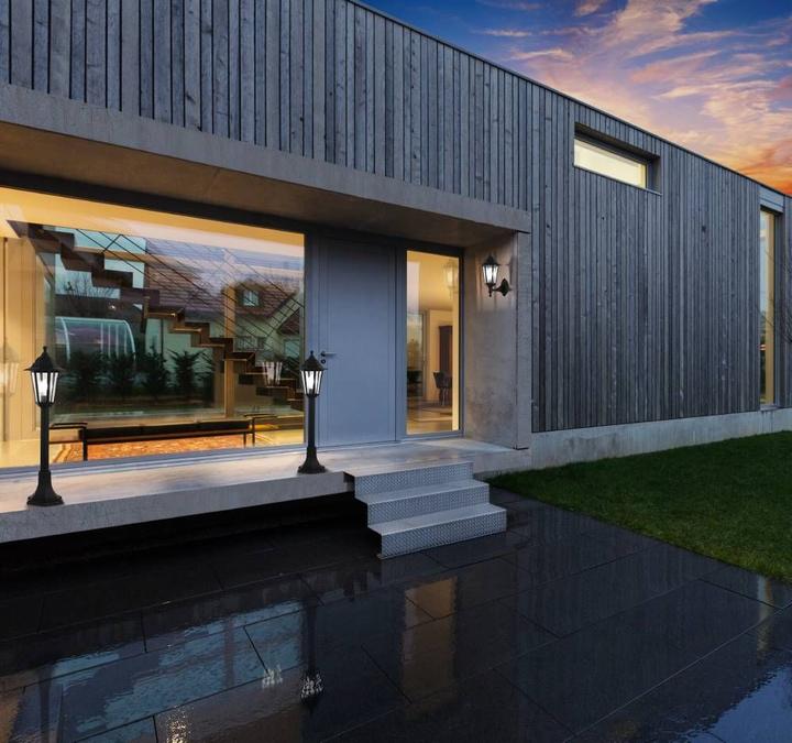 Image du produit EGLO 33781 DUANERA E27 Lampadaire d'extérieur 195x170mm Noir IP44 (E27, IP44)