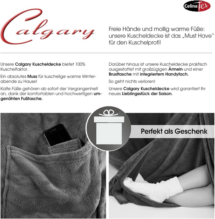 Produktbild CelinaTex Kuscheldecke (150 x 180 cm)