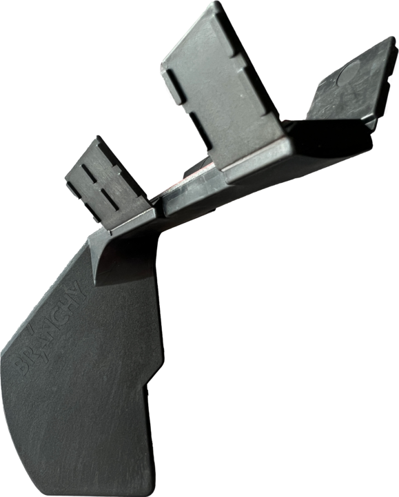 Actual product image Branchy Rear derailleur guard, black