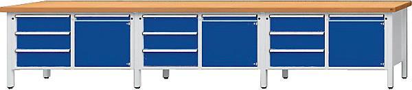 Immagine prodotto kaiserkraft Banco da lavoro, extra largo (405 cm, 70 cm)