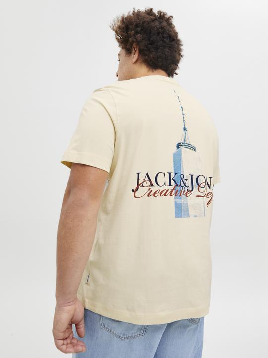 Produktbild Jack & Jones Plus Size Rückenprint T-shirt T-shirt (5XL)