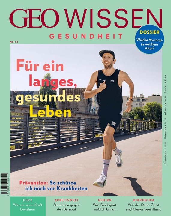 Produktbild GEO Wissen Gesundheit 21/22 - Für ein langes, gesundes Leben (Deutsch, Markus Wolff, Jens Schröder, 2023)