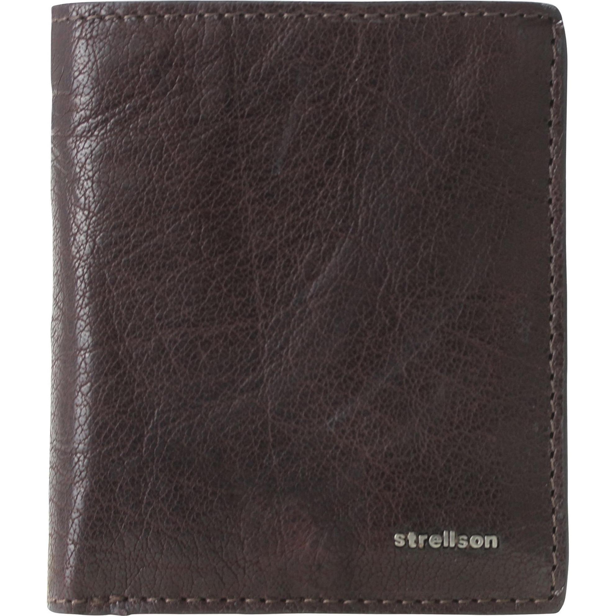 Strellson, Herren, Portemonnaie, BillFold Q6 jefferson reno, Braun