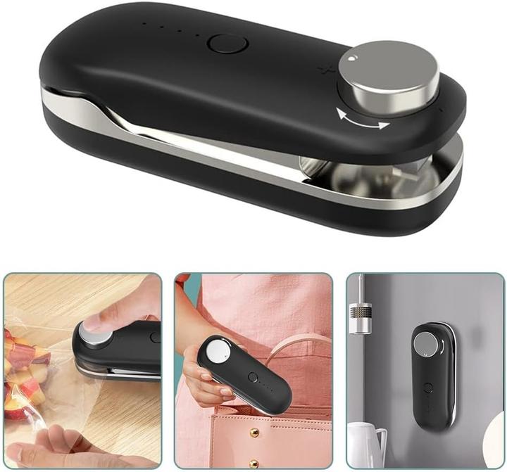 Image du produit Dongker Mini Bag Sealer mit Cutter und USB-Aufladung