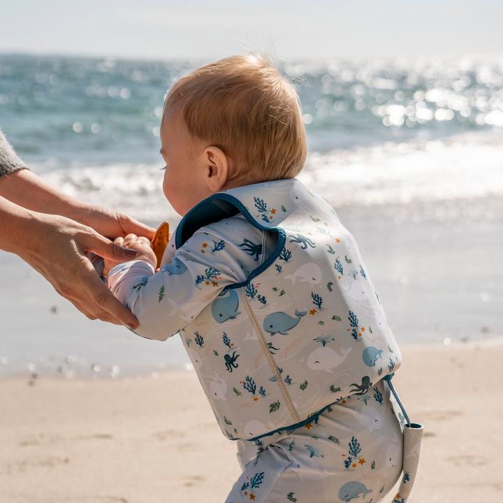 Productafbeelding Filibabba Svømmevest 1-2 år – Christian's Whale Tales (11 - 15 kg)