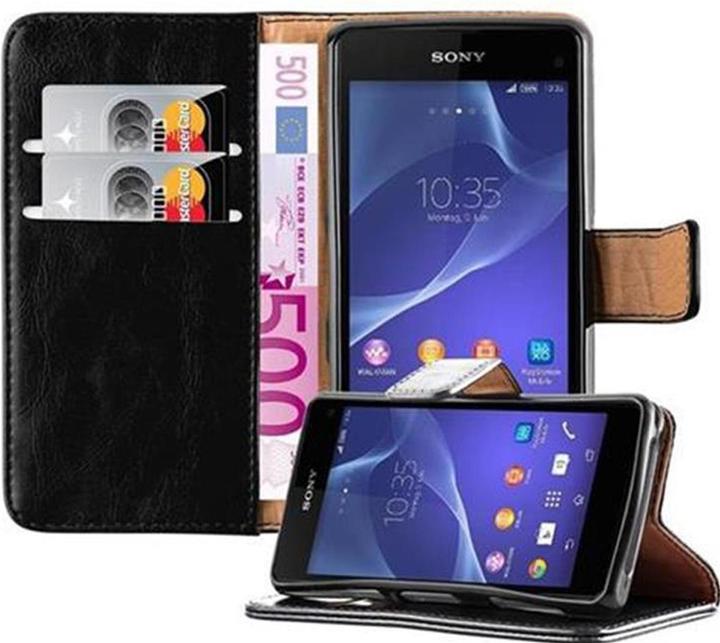 Actual product image Cadorabo Book Luxury Cover (Sony Xperia Z1 Compact)