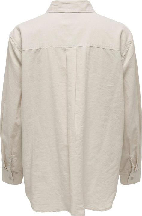 Image du produit Only Chemise unie en lin mélangé (XL)