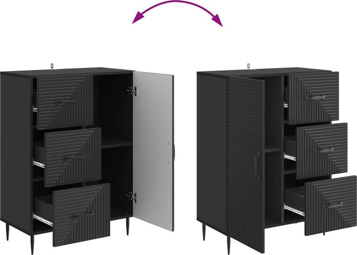 Produktbild vidaXL Sideboard-Aufbewahrung (34.50 x 34.50 x 89.50 cm)