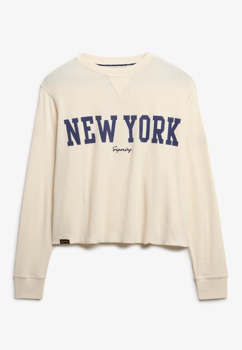 Actual product image Superdry Ath Essential Graphic L/s Top (L)