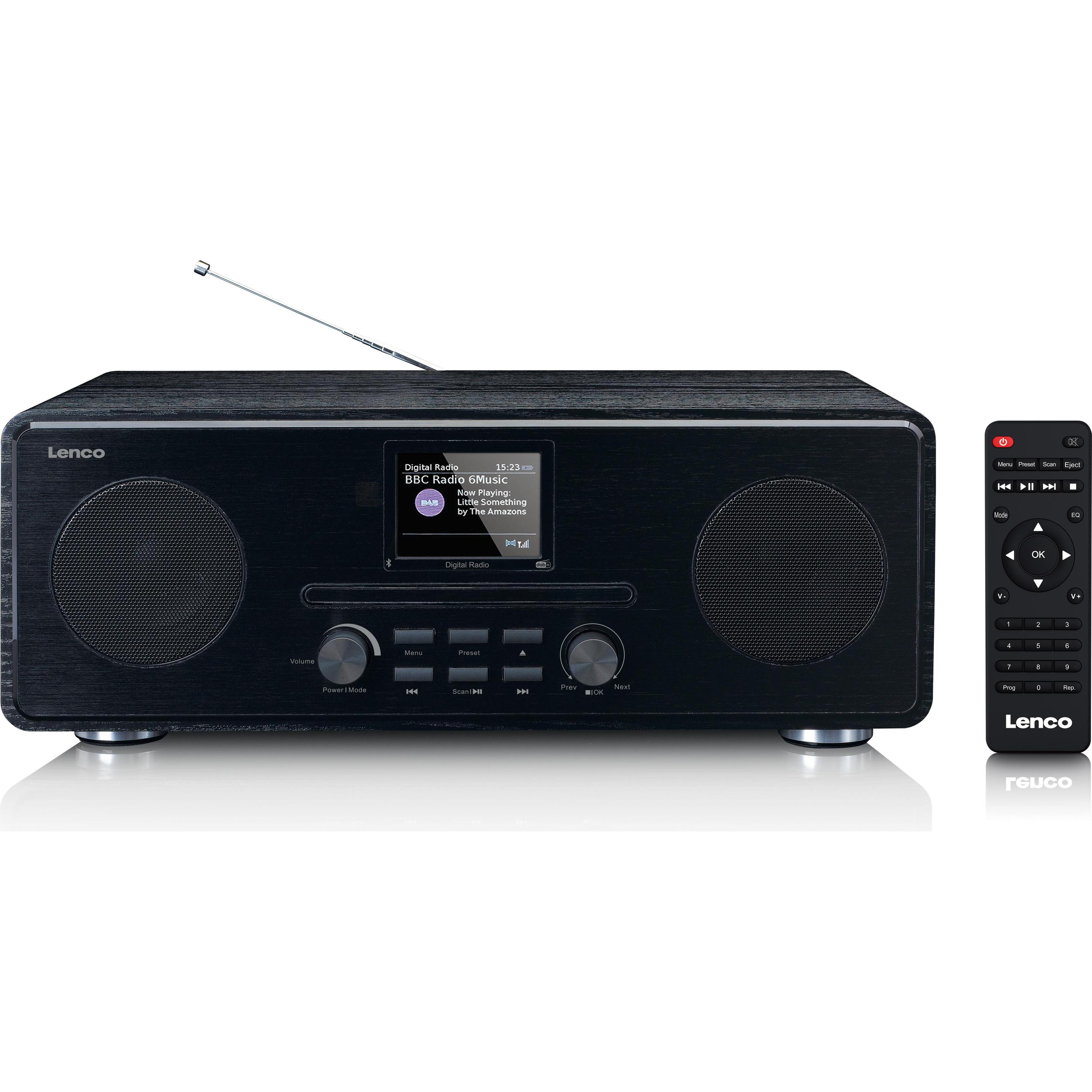 Thumbnail - Lenco DAR-061 (FM, DAB+, Bluetooth), Radio, Schwarz