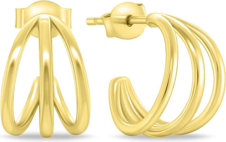 Immagine prodotto Brilio Argento - Moda Orecchini a cerchio placcati oro EA877Y
