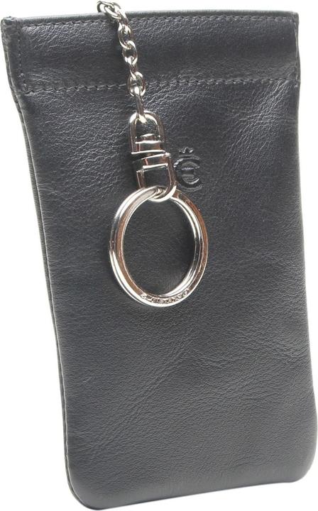 Immagine prodotto Esquire Portachiavi con logo in pelle 8 cm