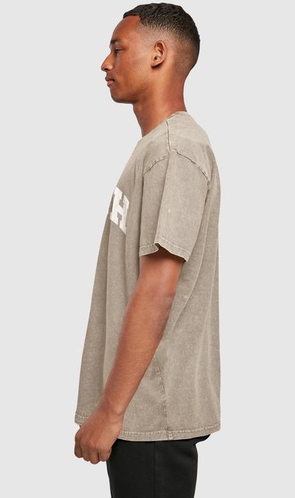 Immagine prodotto Merchcode Munich Wording - Maglietta oversize lavata con acido - 113017 (S)