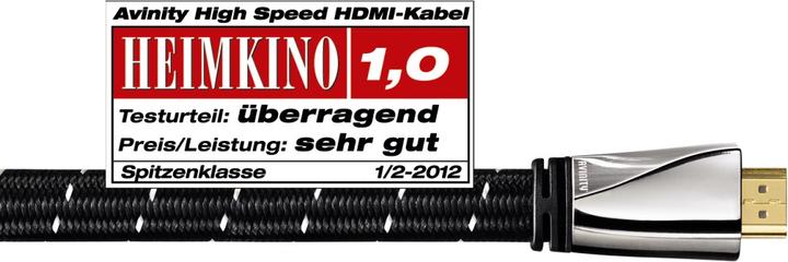 Produktbild Avinity HDMI High Speed w. Ethernet - HIGH-END EDITION (3 m)