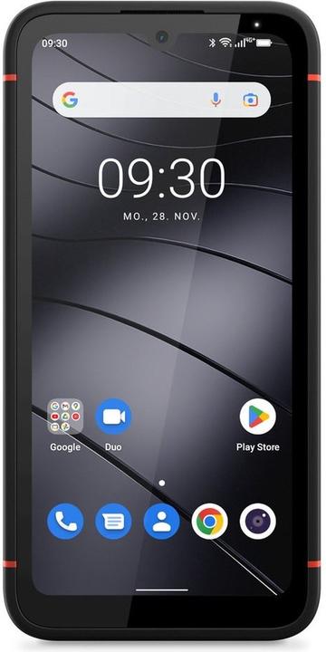 Gigaset GX4 PRO (128 GB, Black, 6.10", Hybrid Dual SIM + eSIM, 4G)