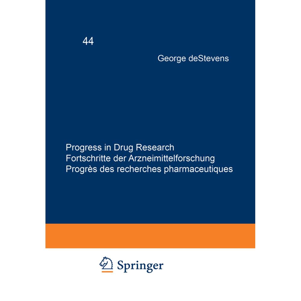 Progress in Drug Research / Fortschritte der Arzneimittelforschung / Progrès des recherches pharmace, Fachbücher
