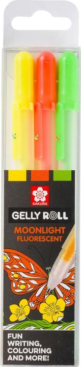 Sakura GELLY ROLL - Gel Pen "Moonlight" (Multicoloured, 3 x)